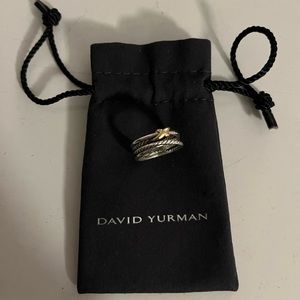 David Yurman X crossover band ring